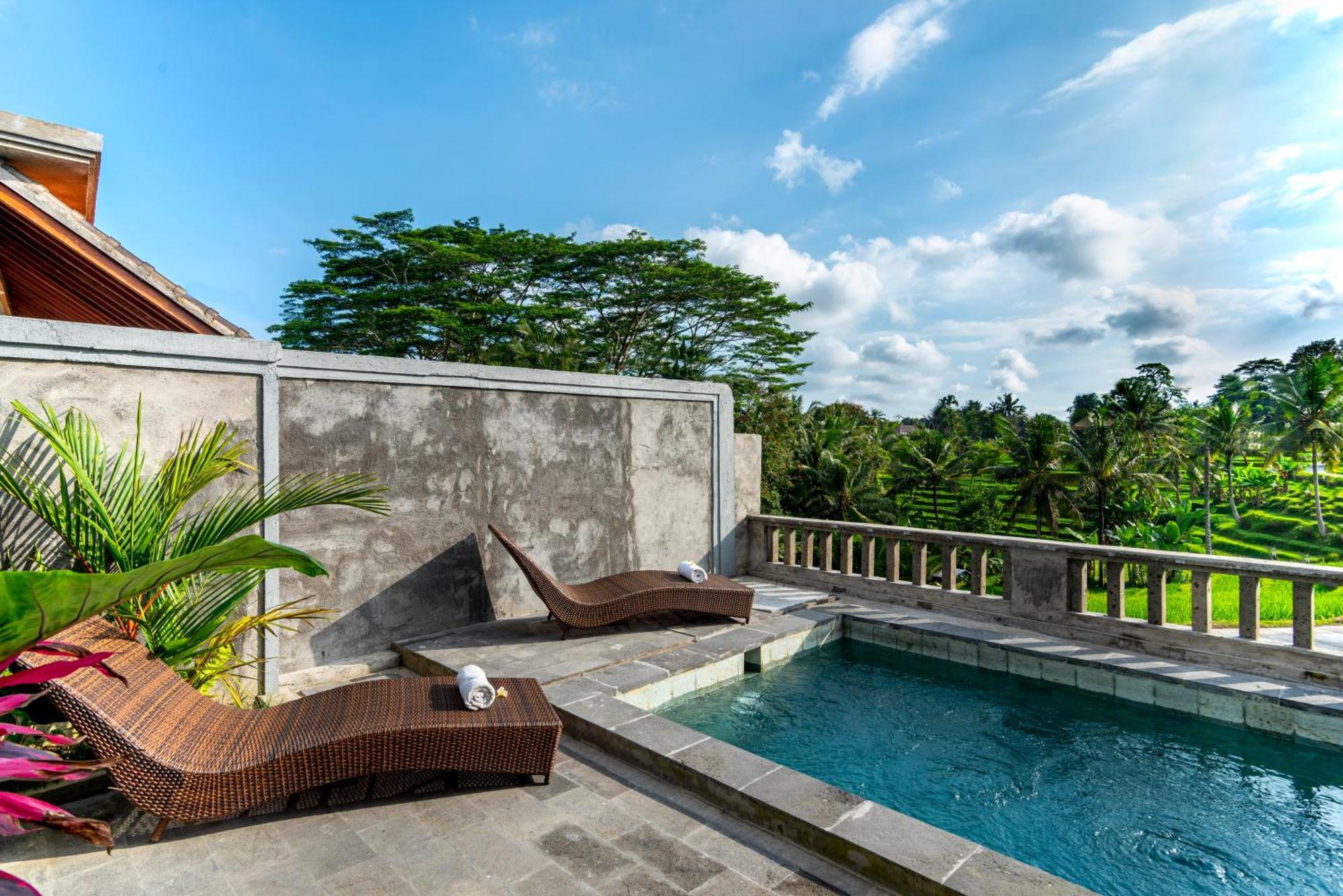 Villa Padang Santhi Ubud Esterno foto
