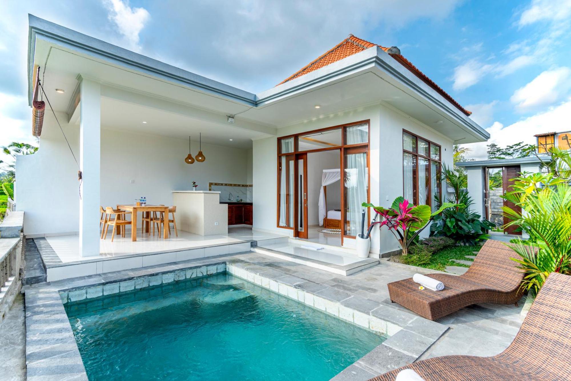 Villa Padang Santhi Ubud Esterno foto