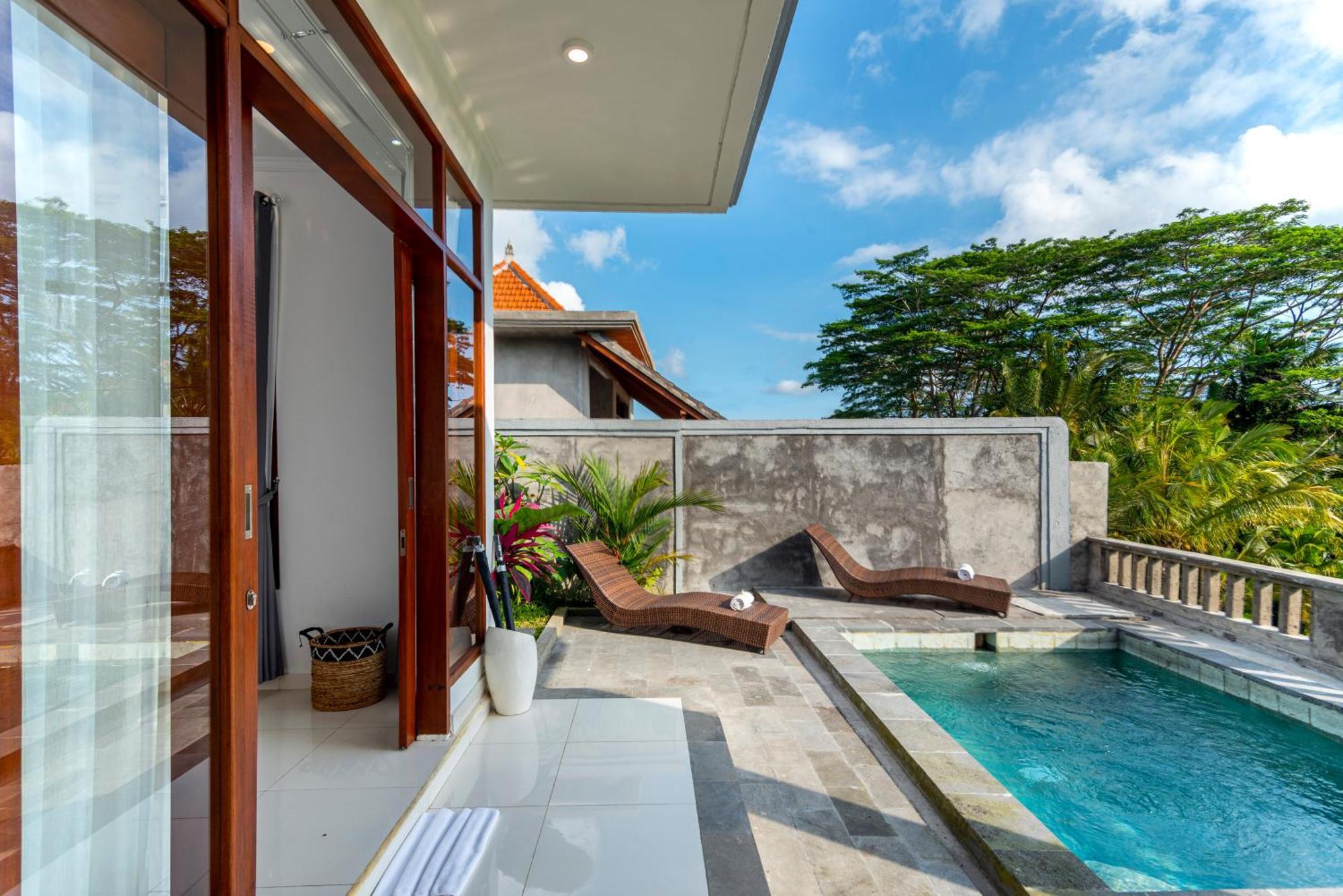 Villa Padang Santhi Ubud Esterno foto